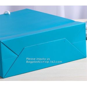 Fancy Customized High Quality and Black Printed Luxury Paper Shopping Gift Bag