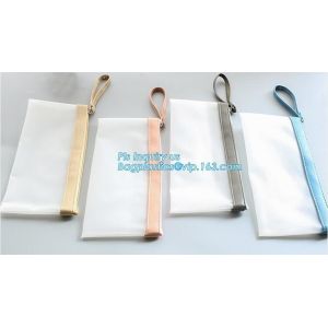 promotion zipper pencil bag, Waterproof and shockpfoof Triangular pencil bag