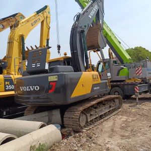 21ton Operating Weight Used VOLVO Excavator EC480DL with Original Hydraulic