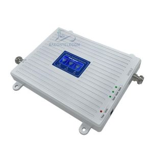 IP40 300M2 900 1800 2100mhz Triple Network Signal Booster
