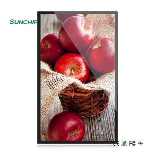 21.5 Inch Restaurant Wall Menu Boards LVDS EDP Interface FHD Video LCD Screen