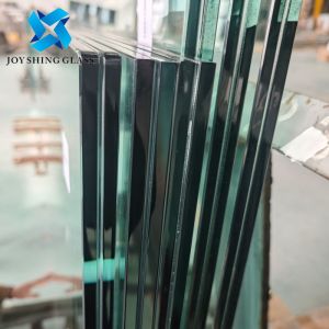 Custom 13.52mm Clear Laminated Tempered Glass With PVB Interlayer
