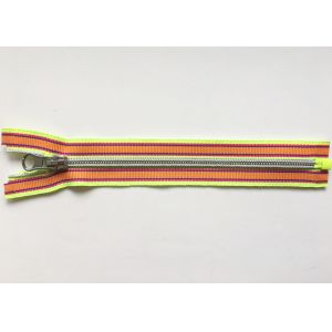 European style fashion backpack colorful coil nylon zippers with auto - lock