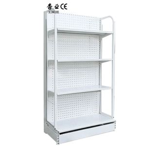 Factory Customized Color Size Logo heavy duty convenience store shelving double