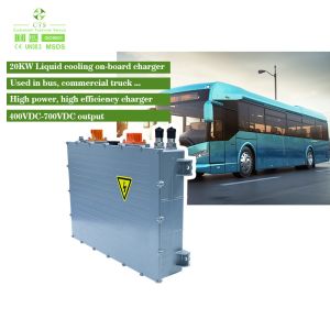 Cheap 360V 540V 700V 3.3KW 6.6KW 20KW 22KW Ev Liquid Cooling On Board Charger OBC 3-phase Obc For Electric Bus Commercial Truck Boat for sale