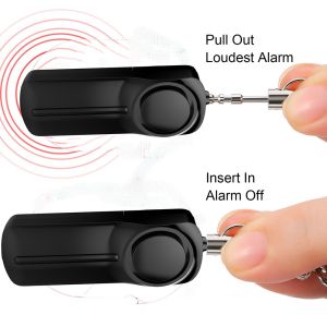 replaceable AAA Battery Personal Security Alarms Handbag women self defense