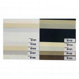 Cheap 8 Grade Color Fastness Blind Fabric Popular 100% Blackout Zebra Blinds Fabric for sale