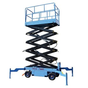 All Round Small Electric Telescopic Winch Manual Scissor Scaffold Lift Boom Lift