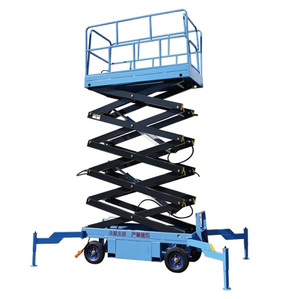 All Round Small Electric Telescopic Winch Manual Scissor Scaffold Lift Boom Lift