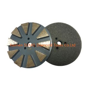 Cheap Stonekor Grinder Concrete Grinding Disk With Straight Edge Segments for sale