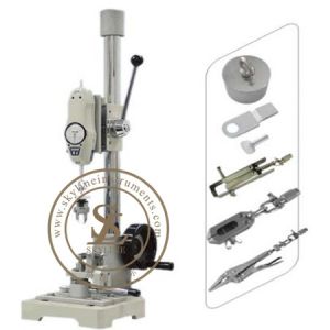 Cheap Snap Button Pull Test Machine , Button Snap Pull Tester with FB-50k Force Gauge for sale