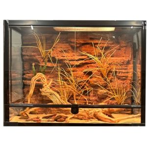 PU 3d Reptile Tank Background Customizable Easy Cleaning And Maintenance