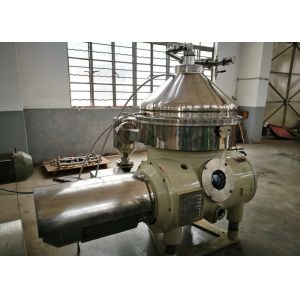 Durable Disc Stack Centrifuge / Fruit Juice Separator For Processing Beverages