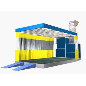 Gas-Powered Advanced Paint Prep Station with Dual Filtration System and PLC