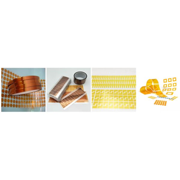 30 Micron-100 Micron Golden Kapton Polyimide Tape For PCB 3D Printer Powder Coating