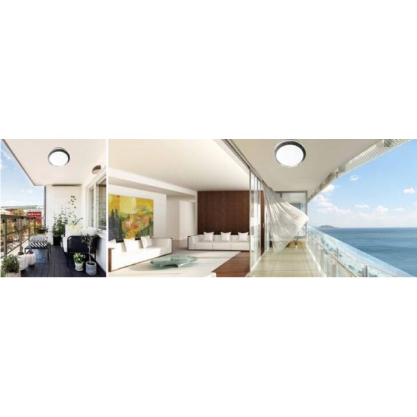 Outdoor Bulkhead Light Φ275MM , Bulkhead Light Fixture For Home 2835SMD LED