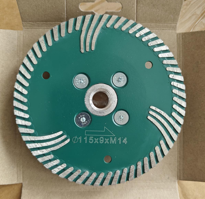 Marble Granite Diamond Saw Blade Turbo Cutting Disc For Handheld Stone Cutting Machine