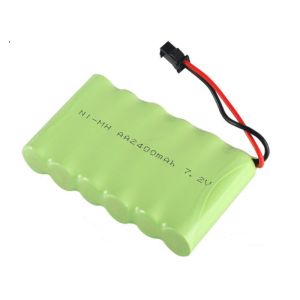 OEM Nickel Metal Hydride Battery Pack 7.2V 2400mAh NIMH Over-Charge Protect