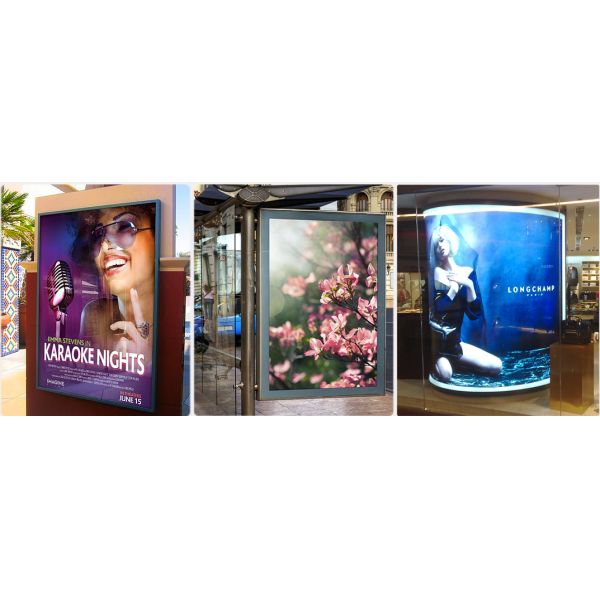 Digital Print 8.5 Mil Latex Print Backlit Film Frontlit For Eco - Solvent Ink