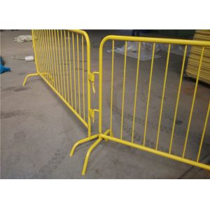 China Removable Pedestrian Control Barriers For Event Road Safety SGS ISO Listed on sale