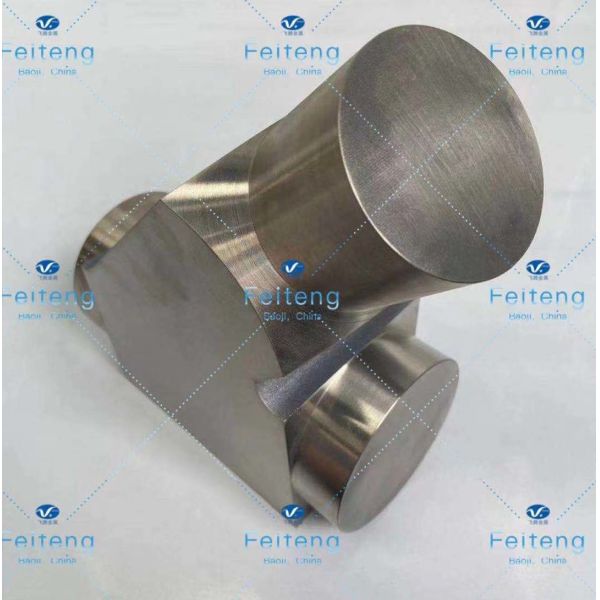 Quality 8.9kg Feiteng Titanium Valve Body Custom Titanium Parts wholesale