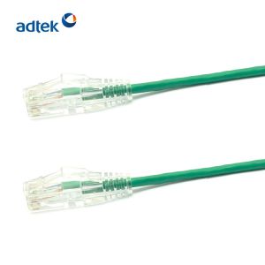 24AWG 26AWG Copper Patch Cord Cat6 Gigabit Molded Shielded