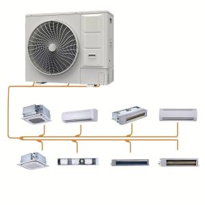 Smart Mini VRF Aircon DC Inverter Compressor and DC Fan Motor with Refrigerant