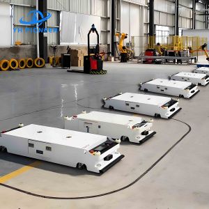 Palletizing AGV Warehouse Automation With Multiple Sensors For Facility
