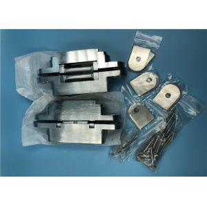 China Environmental Protecting 3D Concealed Hinges Satin Chrome Surface Finish on sale