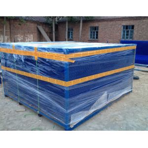 powder coated double loop wire mesh metal garden fence