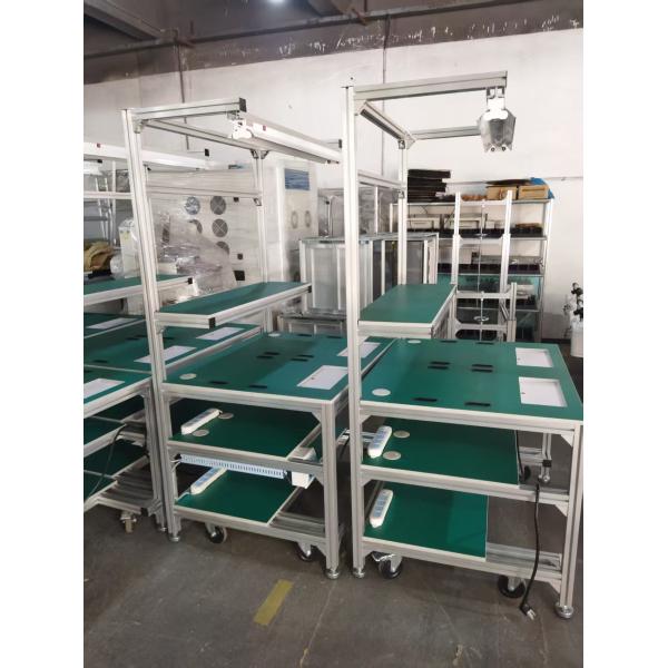 Aluminum profile multi-layer illuminated workbench, customizable size and model