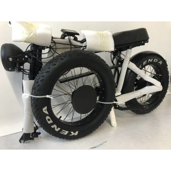 20 Inch Folding Fat Tire Electric Bike 1000w 750 Watt 500w 9.6Ah 40kmh Two Batteries