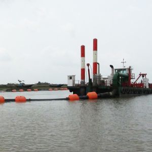 6000m3 Diesel Engine Power Sand Suction Dredger Ship With Cutter Head