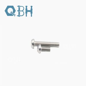 Plain M3 Hex Socket Screw 304 Stainless Steel