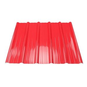 2.5mm Corrugated Lader Upvc Roofing Sheets For Factory Chemical Industry Easy