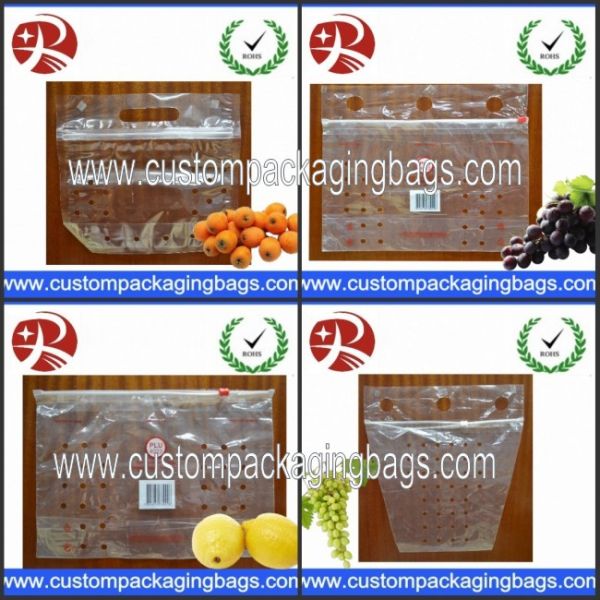 Clear Fruit Packaging Bags