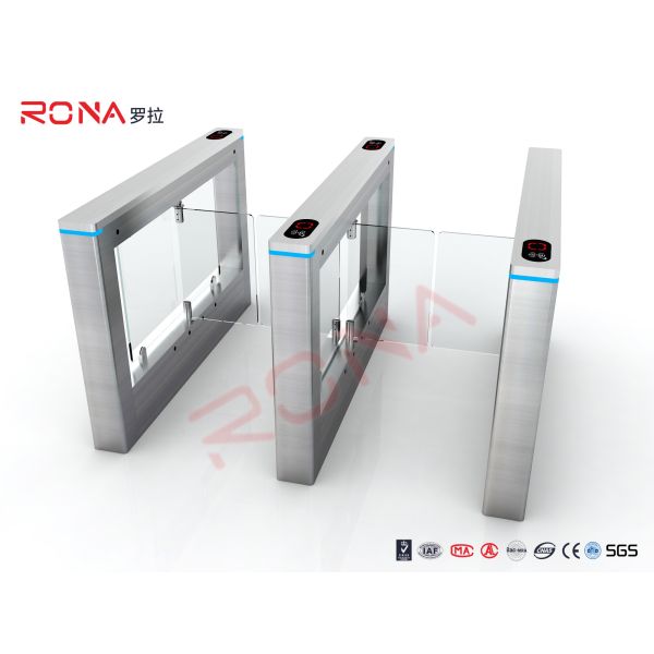Quality Access Management Slim Turnstile Automatic Swing Gates With Ticketing System wholesale