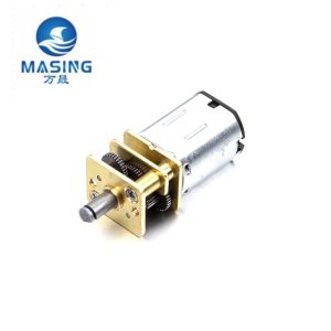Mirco Brushed DC Gear Motor N20 6V Mini DC Motor With M3 M4 Thread Shaft