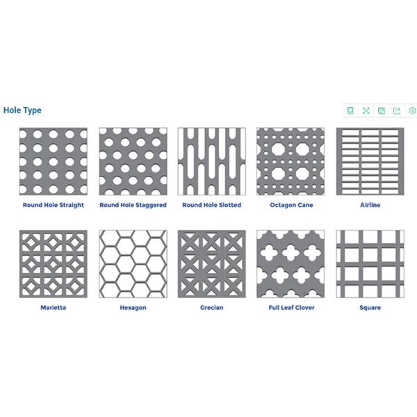 Round Hole Mesh Plate 304 Stainless Steel Perforated Sheet for food grade