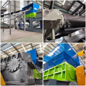 Plastic Bumper Shredder Machine Plastic Waste Barrel Shredder