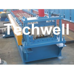 TW-65-400 Bemo Roof Panel Roll Forming Machine With 0 - 15m/min Speed