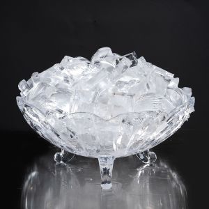 318kg Daily Crystal Crescent Cube Ice Making Machine with Copeland Compressor LZ