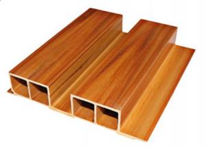 Cheap WPC Plastic-Wood Fast Installation Decoration building materials used for Hotel renovation installation for sale