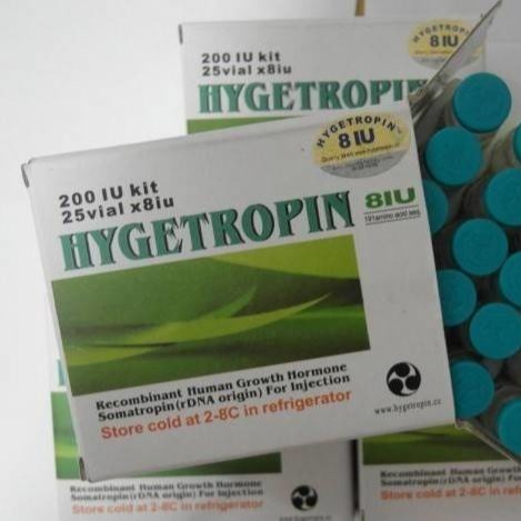 Quality Hyge tropin 200iu HG (Somatropin HG) 25Vials labels and boxes wholesale