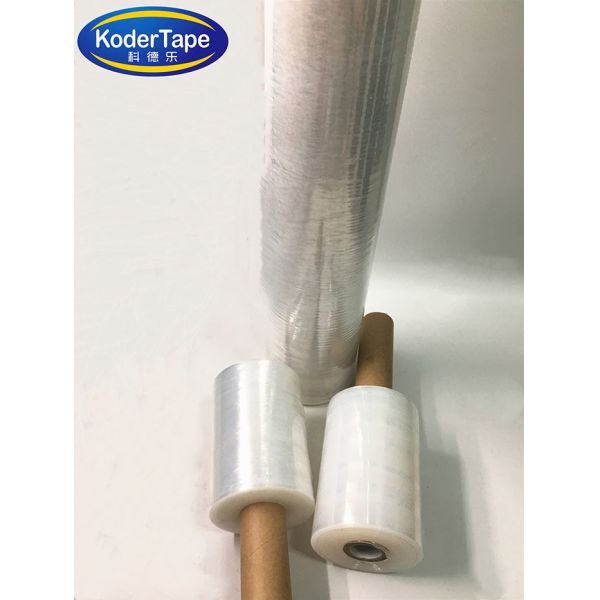 Custom Printing Strong Adhesion Width 80mm Lldpe Stretch Film