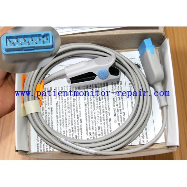 GE TruSignal SpO2 Finger Sensor Reusable GE Tru Signal Blood Oxygen Probe For GE