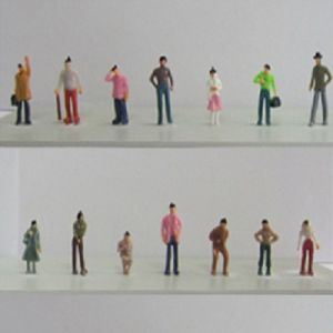 1:75 color normal figures,model figures,scale figure,architectural model people,ABS figures