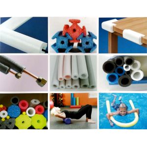 SP-75 EPE foam pipe/rod profile production line