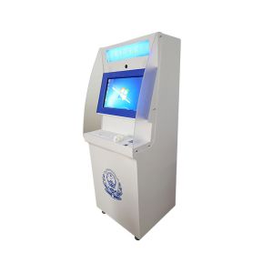 PCI Bluetooth4.0 Self Service Bank Kiosk With Cash Acceptor