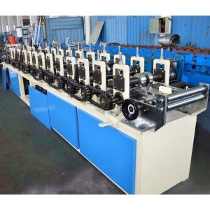 Galvanized Steel Omega Section Stud And Track Roll Forming Machine SGS Listed